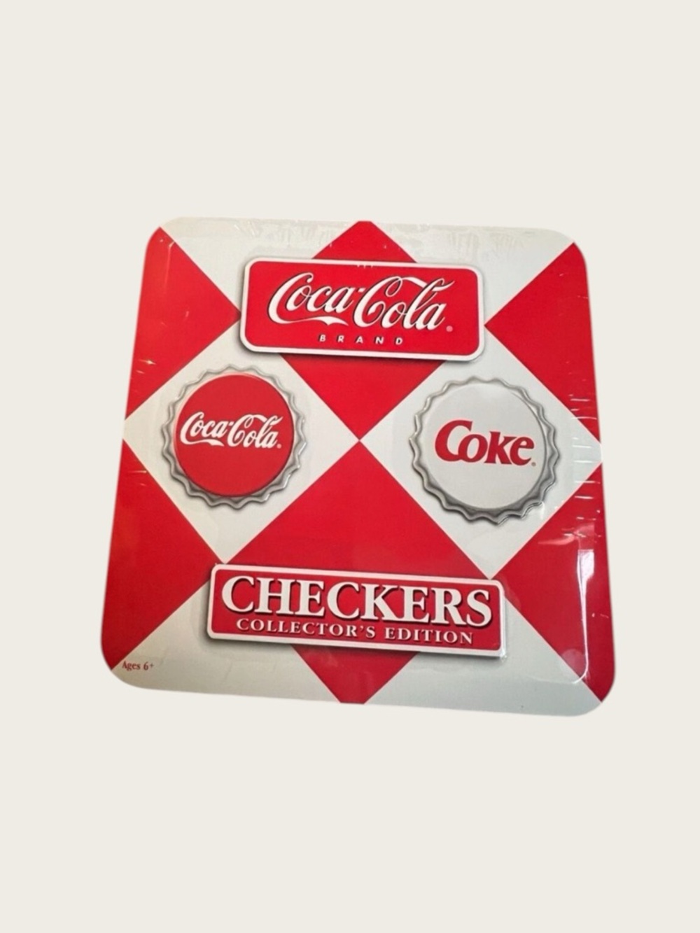 Vintage 2003 Coca‑Cola Checkers Collector’s Edition NOS